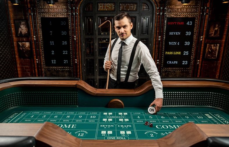 Live Craps by Evolution gameplay